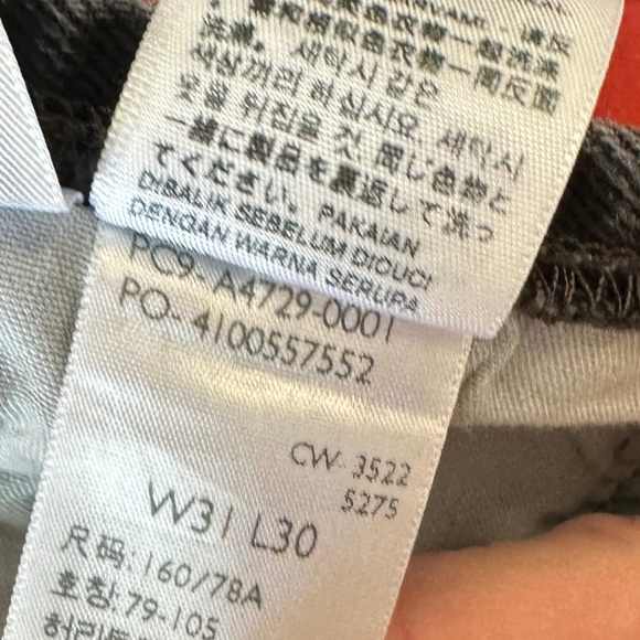 Levi's 501 Mini Waist Jeans, Black, Size 31 - Picture 5 of 10